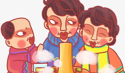 除夕漫画,除夕漫画里的团圆时光